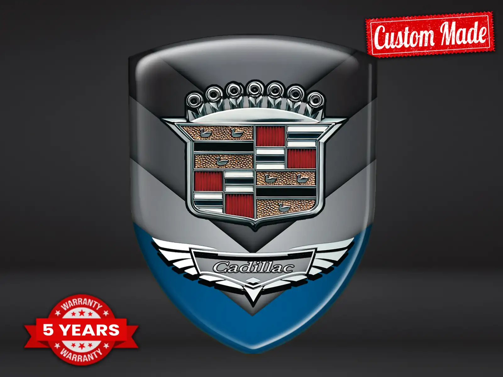Cadillac Pegatinas Negocio Edición Personalizable Diseño